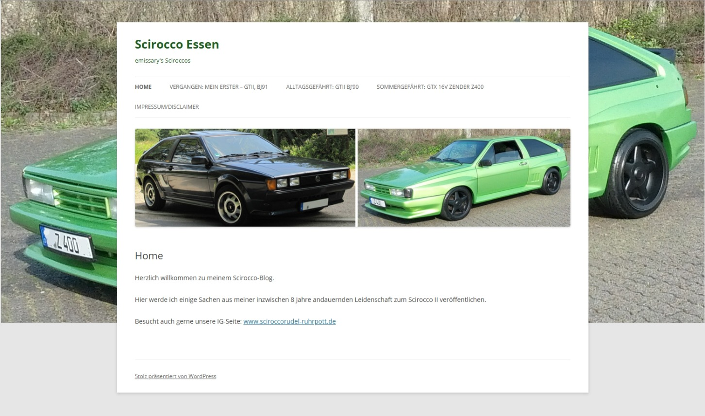 Screenshot scirocco-essen.de 2017